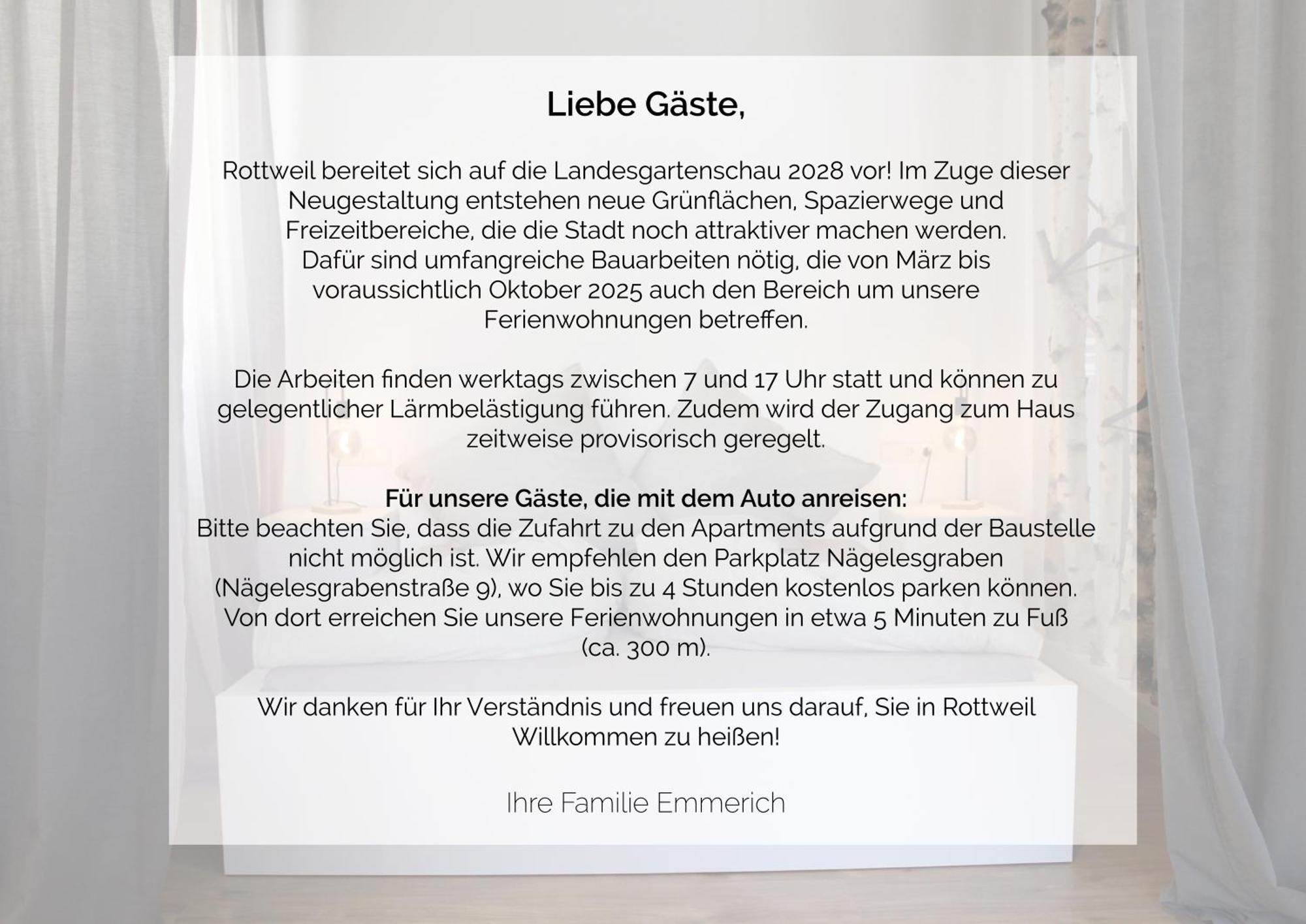 Vier Sind Hier Apartments Rottweil Buitenkant foto